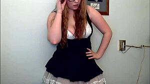 Redhead Fuck Doll Tease Strips Clothes Ripped Off