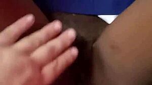 black student teases wet pussy sucks pink vibrator 😏💦