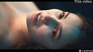 wet asian brunette vampires seduce in lezdom scissoring