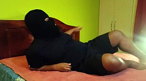 cheating wife spreads legs for barber's rough cock slamming her creamy swollen pussy deep