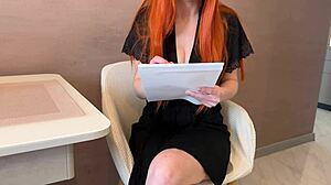 i fucked this busty russian teacher pov cowgirl to pass exam creampie tight pussy homemade!