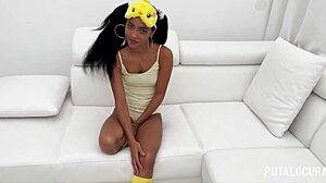 putalocura morena kali dresses as piolina to swallow torbe's cum