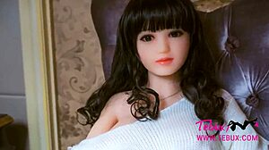 Busty brunette teen sex doll fucked hard!