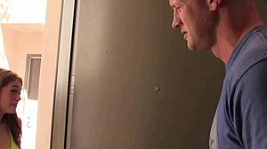 Jefferson fucks bad girl hard in garage after scolding!