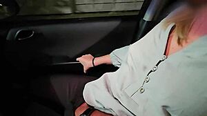 bar flirt with black bull turns car fuck cuck drives