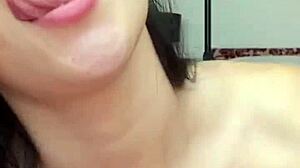 Brunette Petite Latina 18+ Takes Rough POV Doggystyle Cowgirl