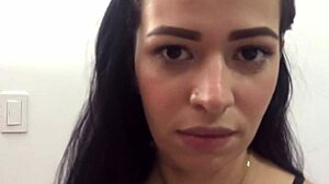 skinny latina babysitter sneaks ebony lover into dorm for taboo domination and huge creampie roleplay
