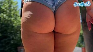 hot big ass milf masturbates squirts public wet pussy juices