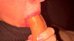 Sexy Latina Blonde Sucks Big Cock Creampie Cumshot Pov