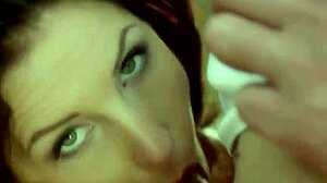 blonde brunette duo delivers relaxing deepthroat cock sucking and cumshot