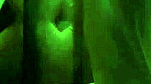 Round Ass Lesbian Nun Fingers Gaping Anal Dildo Toys