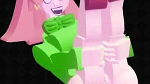 Kinky Teacher Group Banged in Cartoon Game Orgy