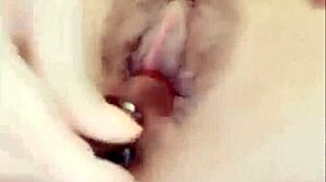 chinese cam girl squirts cold pussy juice everywhere