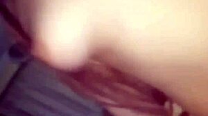 Petite Mexican Girlfriend with Tight Pussy and Natural Tits Swallows My Cum in Her Room POV
