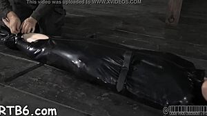 Bound Chick Punished with Rough Facial and Pussy Torment in BDSM