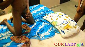 Stepsis And Friend's Threesome Blowjob Handjob Revenge On Cheater