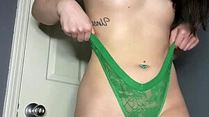 thick asian, worship my panty ass in this try-on tease?