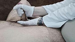 Hungarian Nurse Milks Tattoo Cock For Sperm Donation