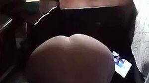 sexy bbw strips for yoga then orgasms big time 🔥🍑