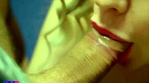 slow gentle blowjob closeup asmr ends in creamy oral creampie 😍💦