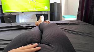 college coed fingers gaping pussy thinking stepdaddy's cock