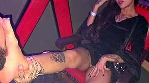 Foot Fetish Swing Club Pro Session Real Footage