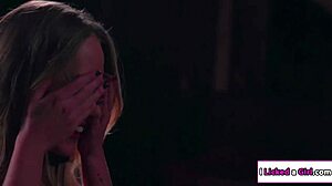 Ivy wolfe can't resist tasting stepsis juicy pussy while scissoring 😋👅
