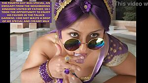 Miss Latin Rain Fat BBW Princess Swallows Cum Dreams!