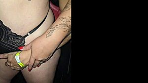 bbw tattooed brazilian milf housewife fucked in gloryhole cuckold cab