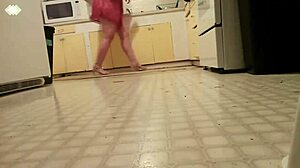 Giantess Dawnskye1962 Finds Tiny Shrinky Kitchen Heel Play