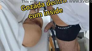 Doctor Fucks Redhead Novinha's Tight Pussy in Hospital Exam!