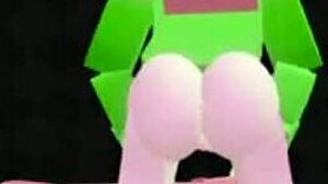 Kinky Teacher Group Banged in Cartoon Game Orgy