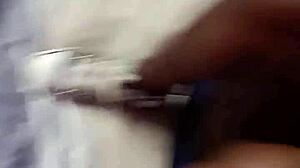 black student teases wet pussy sucks pink vibrator 😏💦