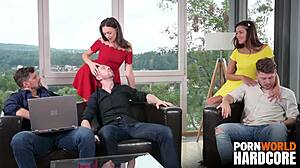Cindy Shine Isabella De Laa Lesbian Lick Before DP Gangbang Orgy