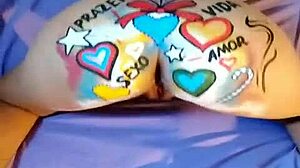 Livia's Delicious Ass Art in Portuguese Heat