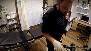 Stefania Mafra Tanned Nurse Interrogated in Latex Hospital