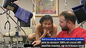 doctor tampa hits raya nguyen with hitachi wand orgasms in therapy 😍🔥