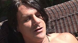 lustful 18-year-old stepdaughter haileey james bends for taboo anal ride outdoors