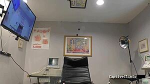 Stefania Mafra Tanned Nurse Interrogated in Latex Hospital