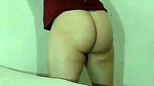 femboy teases round sexy ass in panties spreading for you