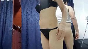 argentine blonde records first raw christmas porn video no condom