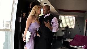 blonde milf seduces bbc for pussy pounding