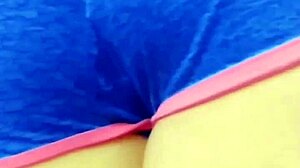 oops innocent mexican teen in shorts gets groped by neighbor ends up moaning creampied