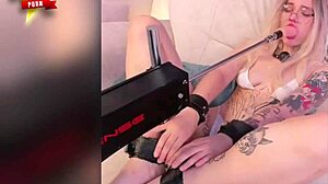 bdsm cosplay girl toys ass with dildo and vibrator