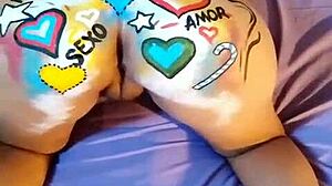 Livia's Delicious Ass Art in Portuguese Heat