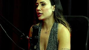 brazilian latina taluane boom in sheer red for hetero cuckold casting interview 😏👀