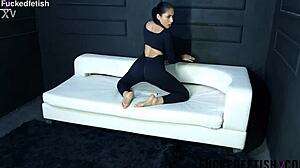 Sexy Charlot Kink Shakes Skinny Big Ass in Spandex