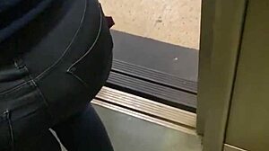Hidden Candid of Spanish Wife's Huge European Big Ass Shaking Temptingly