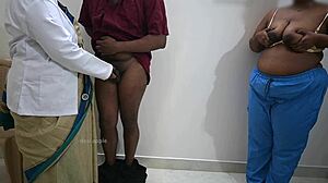 andhra lady doctor flashes pussy to satisfy urges before patient