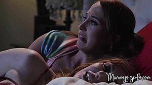 Mummysgirls: Lauren Phillips 69s Stepdaughter's Hairy Pussy in Taboo Licking